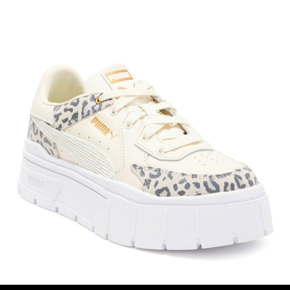 Puma Platform Sneakers Leopard Print